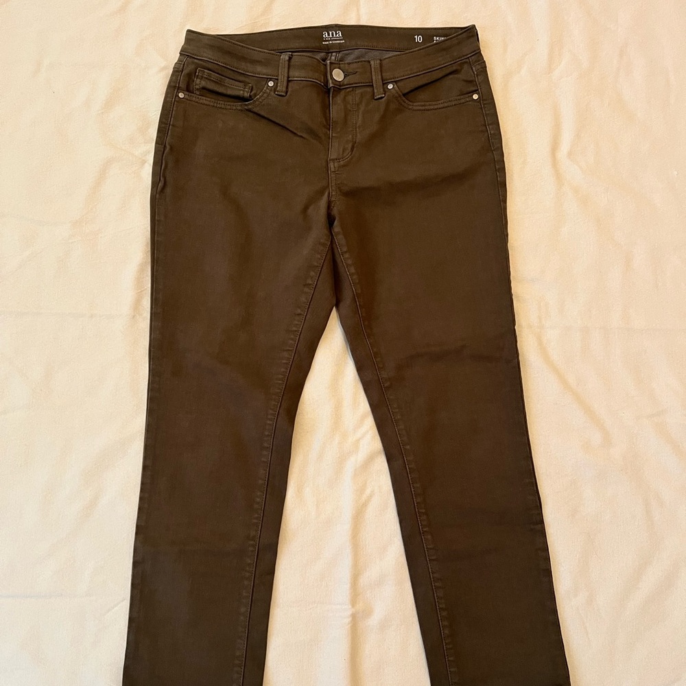 ANA Skinny Ankle Jeans Size 10